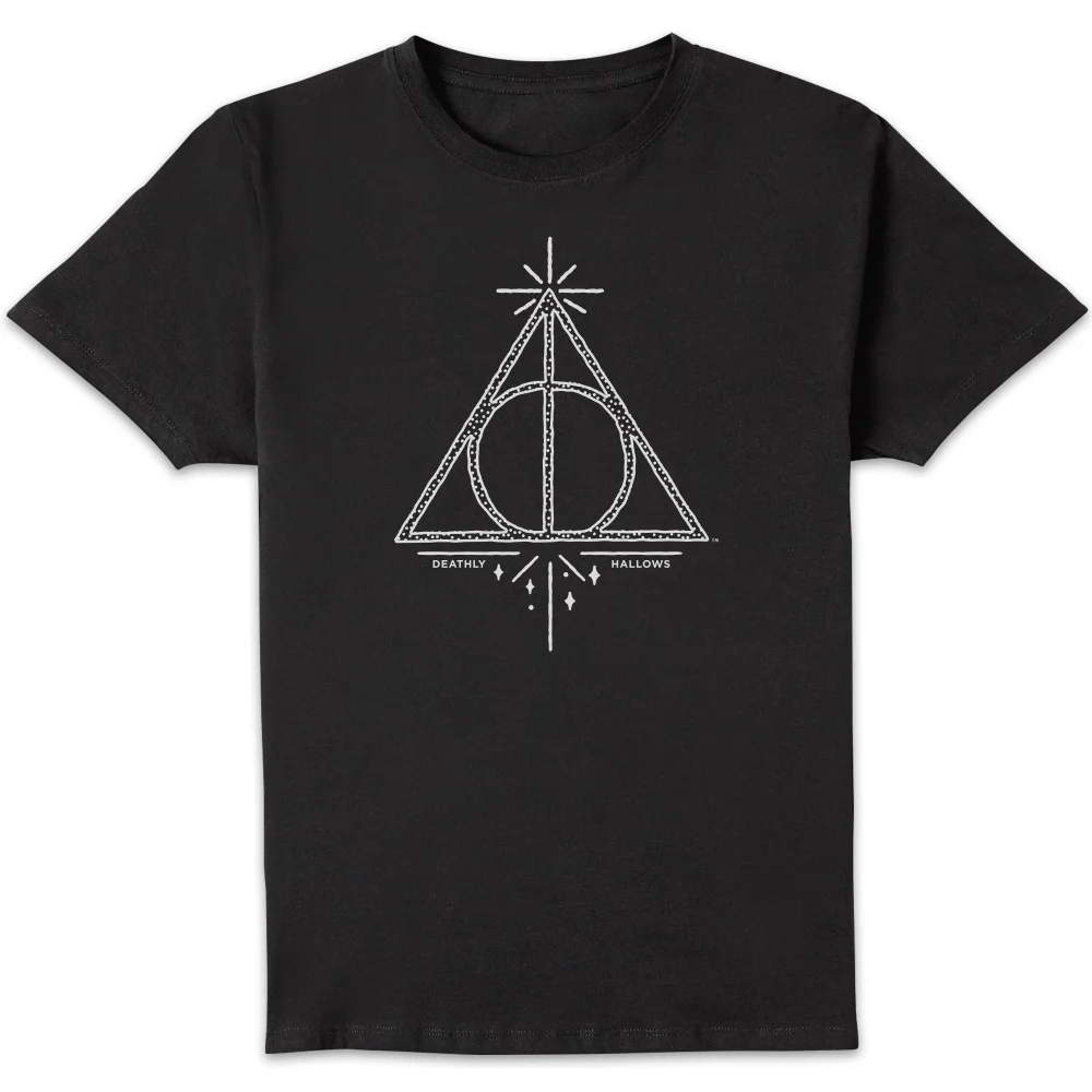 Harry Potter Deathly Hallows Men's T-Shirt - Black - S Image 1