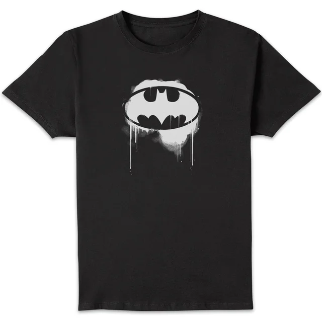 Justice League Graffiti Batman Men's T-Shirt - Black