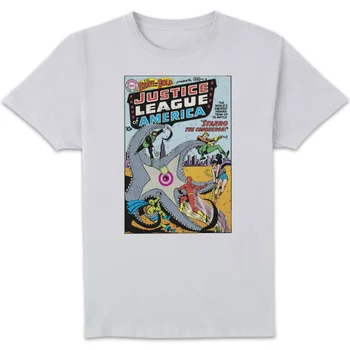 Justice League Starro The Conqueror Cover Men's T-Shirt - White