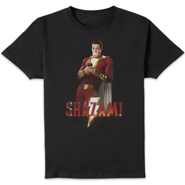 Shazam Bubble Gum Men's T-Shirt - Black