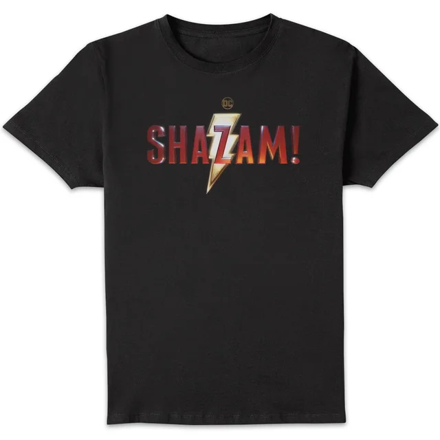 Shazam Logo Men's T-Shirt - Black