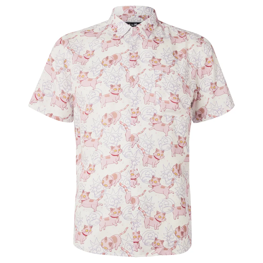 Rick & Morty Cat Exclusive Shirt - S Image 1