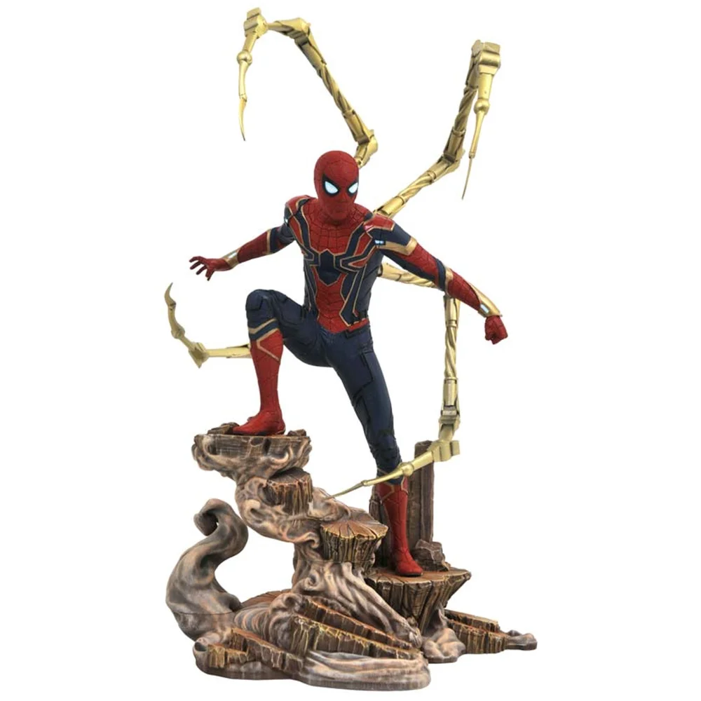 Diamond Select Marvel Gallery Avengers: Infinity War PVC Figure - Iron Spider-Man Image 1