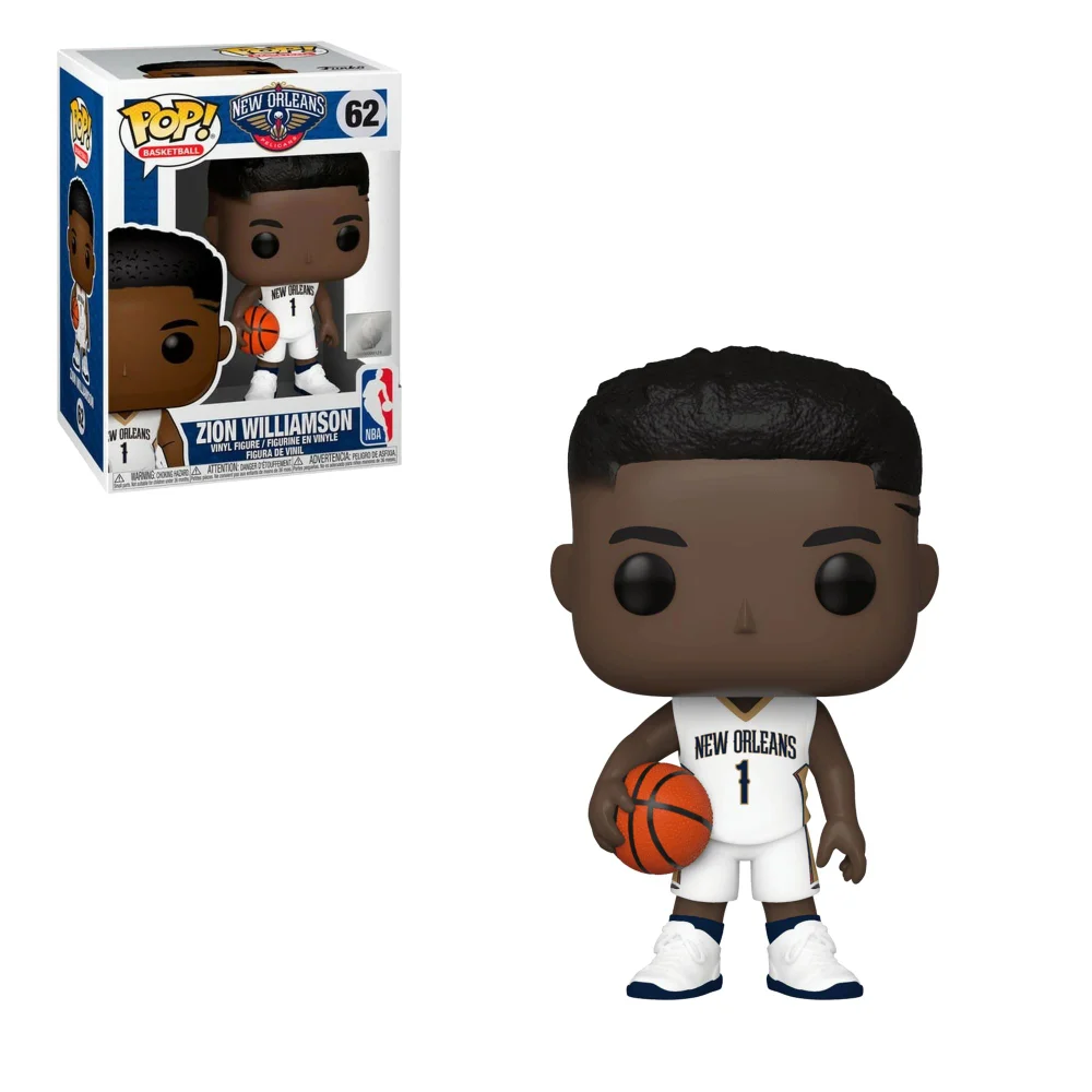 NBA Pelicans Zion Williamson Pop! Vinyl Figure Image 1
