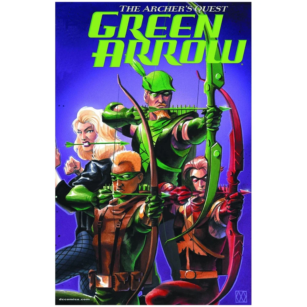 DC Comics Green Arrow Archers Quest Deluxe Ed Hard Cover Image 1