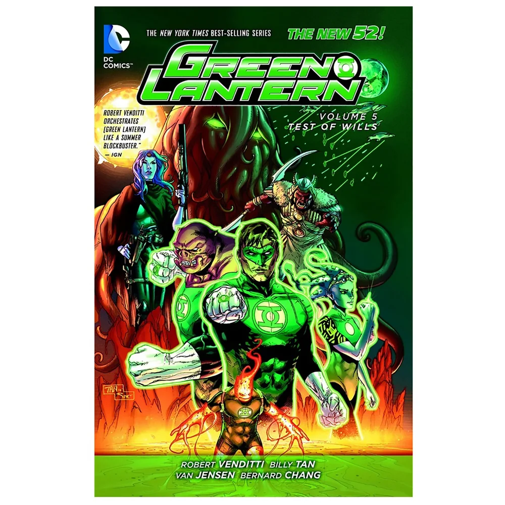 DC Comics Green Lantern Hard Cover Vol. 05 Test of Wills (N5) Image 1