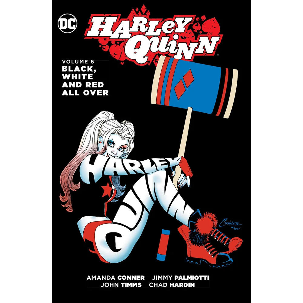 DC Comics Harley Quinn Hard Cover Vol. 06 Black White & Red Image 1