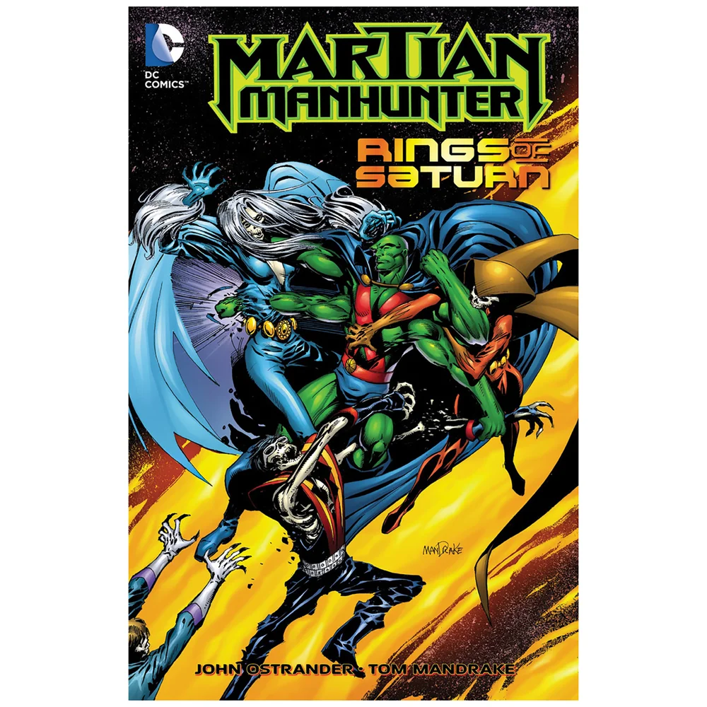 DC Comics Martian Manhunter Rings of Saturn Trade Paperback Image 1
