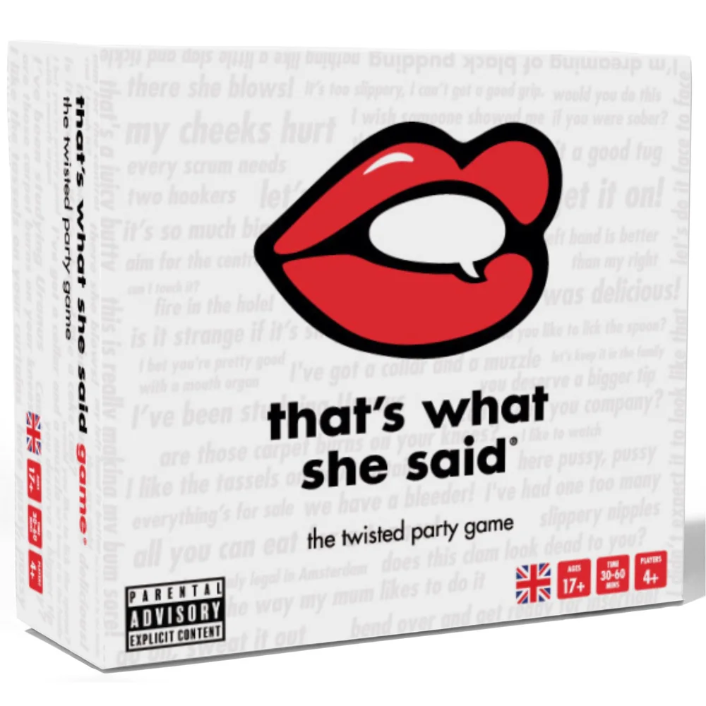 That's What She Said Card Game Image 1