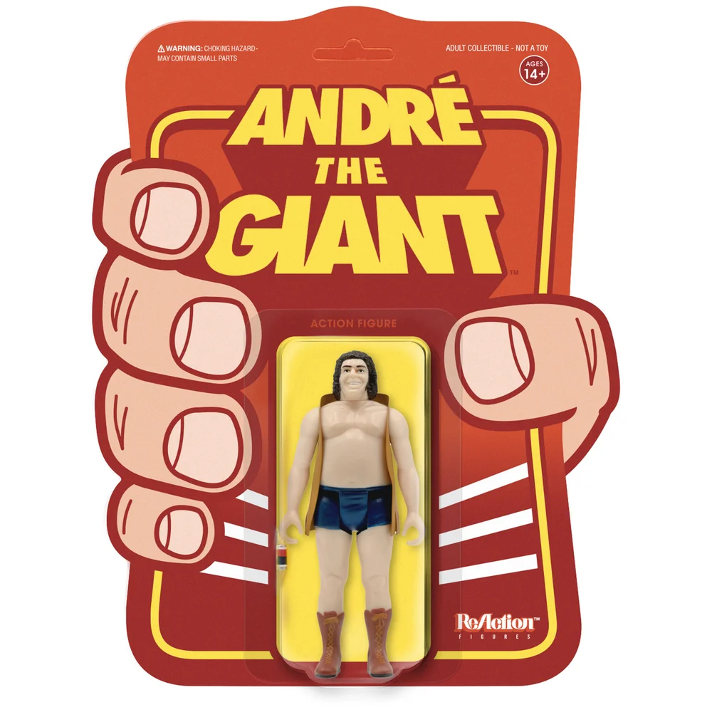 Super7 Andre The Giant ReAction Figure - Andre Vest Image 1