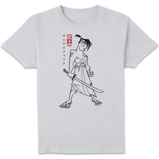 Samurai Jack Kanji Men's T-Shirt - White