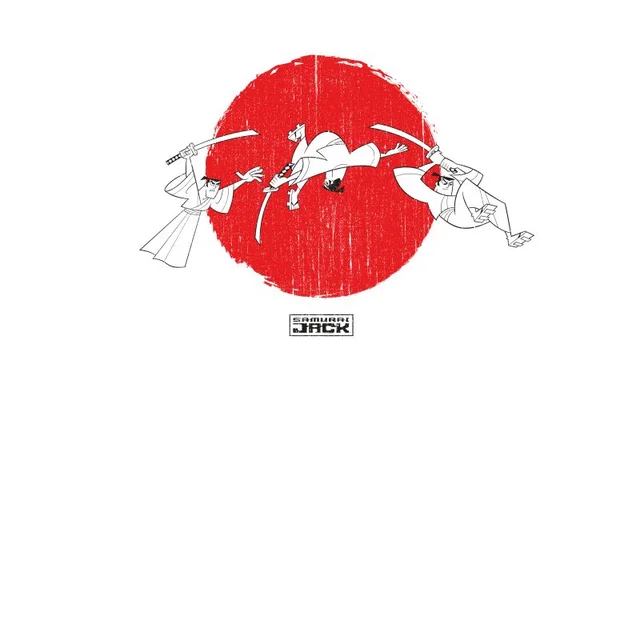 Samurai Jack Sunrise Men's T-Shirt - White