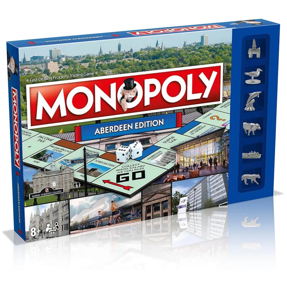 Monopoly Board Game - Aberdeen Edition Image 1