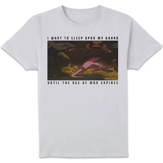 Rick and Morty I Want To Sleep Upon My Hoard Men's T-Shirt - White