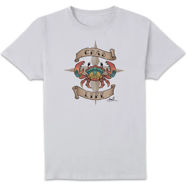 Sea Of Thieves Crab Life Unisex T-Shirt - White