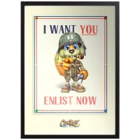 Conker I Want You Giclee Art Print - undefined undefined