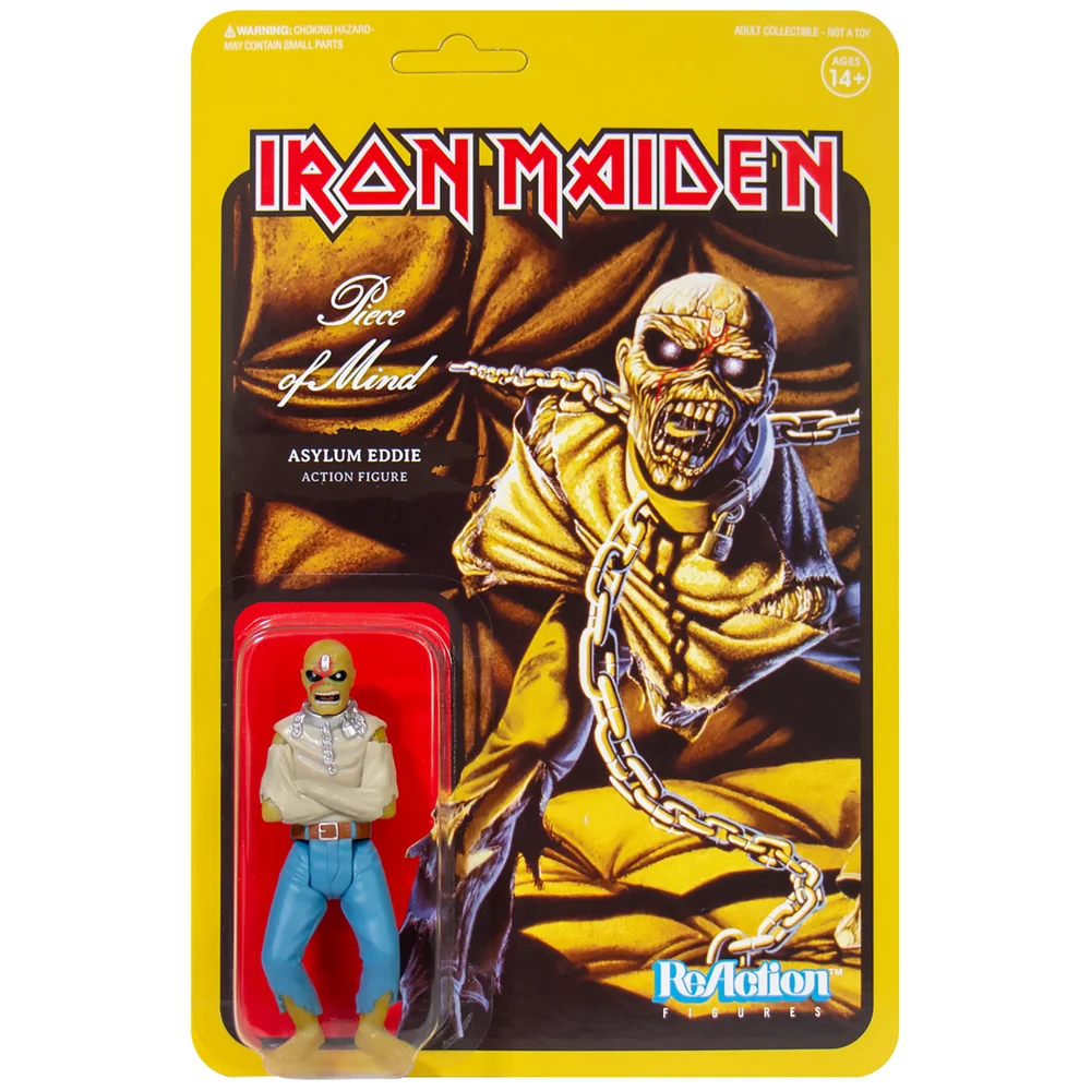 Super7 Iron Maiden ReAction Figure - Piece Of Mind Image 1