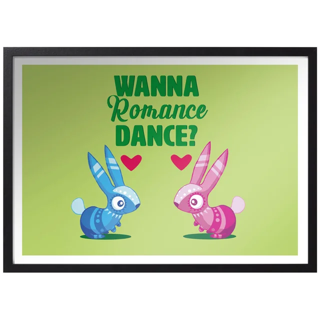 Viva Piñata Wanna Romance Dance Rabbit Art Print Giclee Art Print