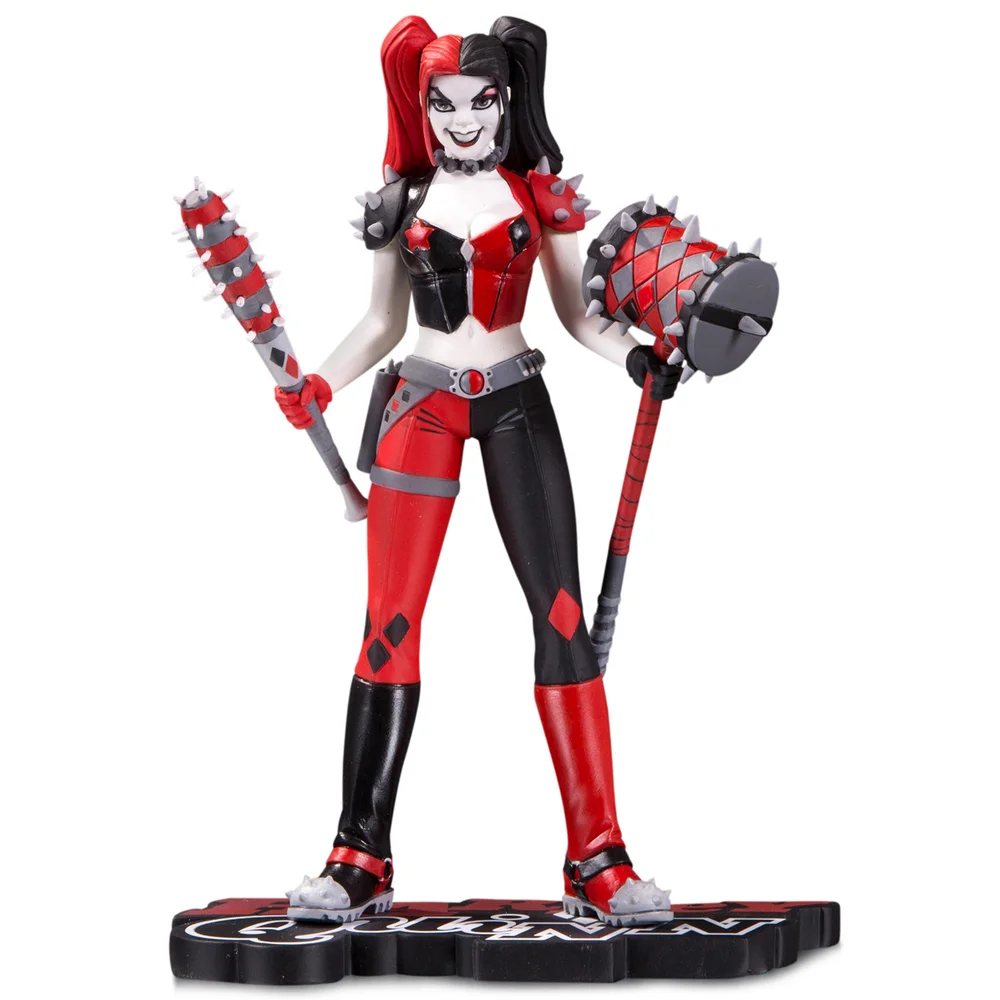 DC Collectibles Harley Quinn: Red White & Black Statue - Harley Quinn by Amanda Conner Image 1