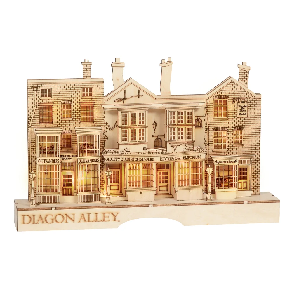 Enesco Harry Potter Illuminated Buildings Diagon Alley™ Lit Centrepiece (22cm) Image 1