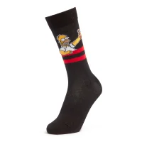 Men's Simpsons Homer Beer Socks - Black - undefined undefined