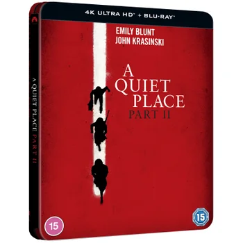 A Quiet Place Part II - Limited Edition 4K Ultra HD Steelbook (Includes Blu-ray)