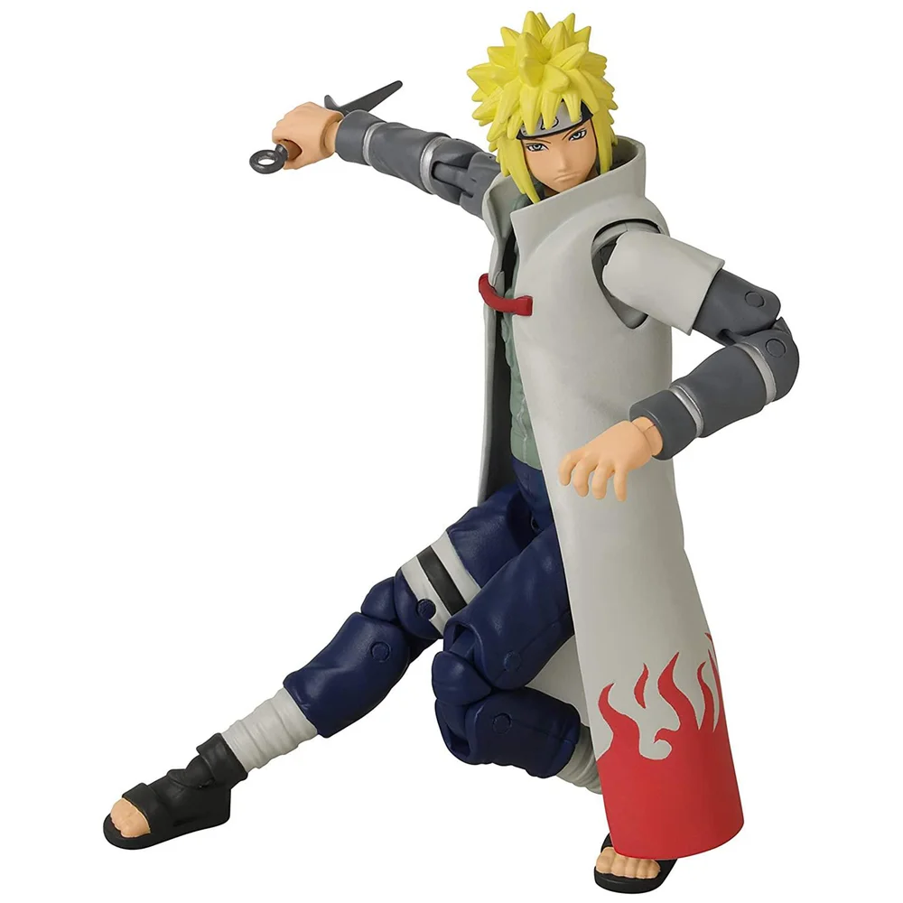 Bandai Anime Heroes Naruto Shippuden Namikaze Minato Action Figure Image 1