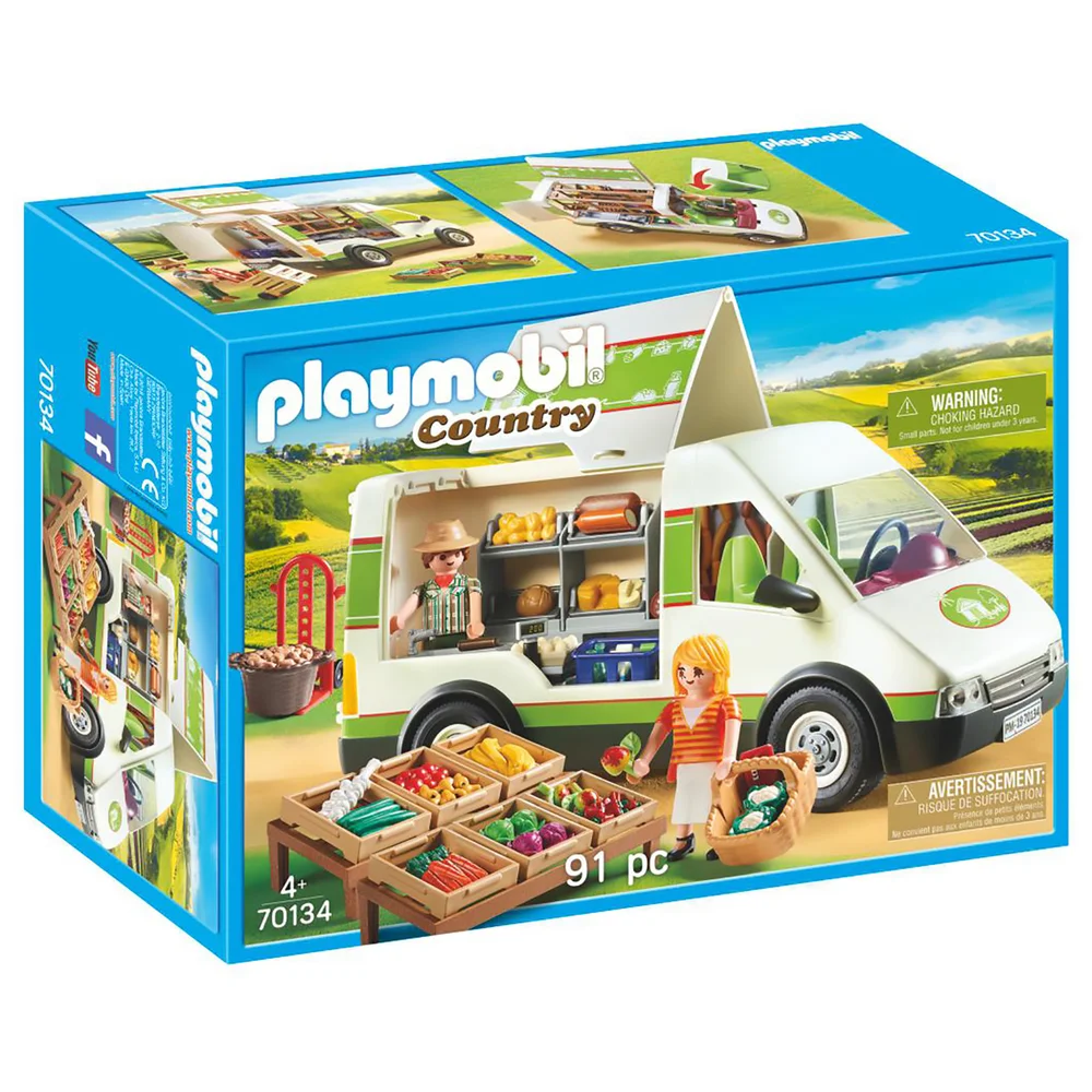 Playmobil Country Mobile Farm Market (70134) Image 1