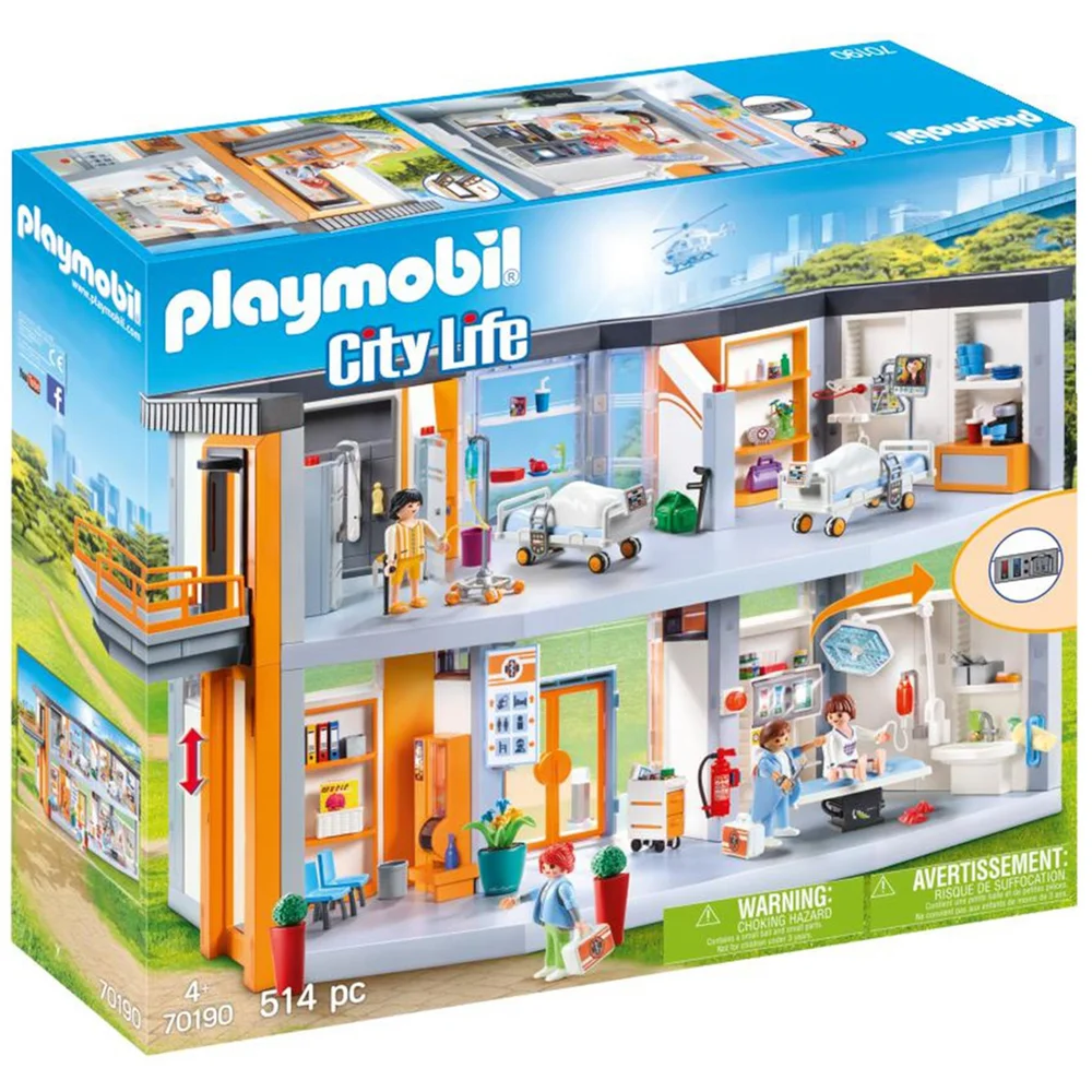 Playmobil City Life Large Hospital (70190) Image 1