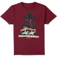 Westworld The Door Men's T-Shirt - Burgundy