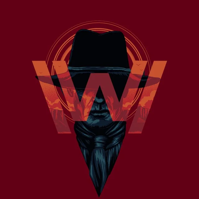 Westworld V.I.P Men's T-Shirt - Burgundy