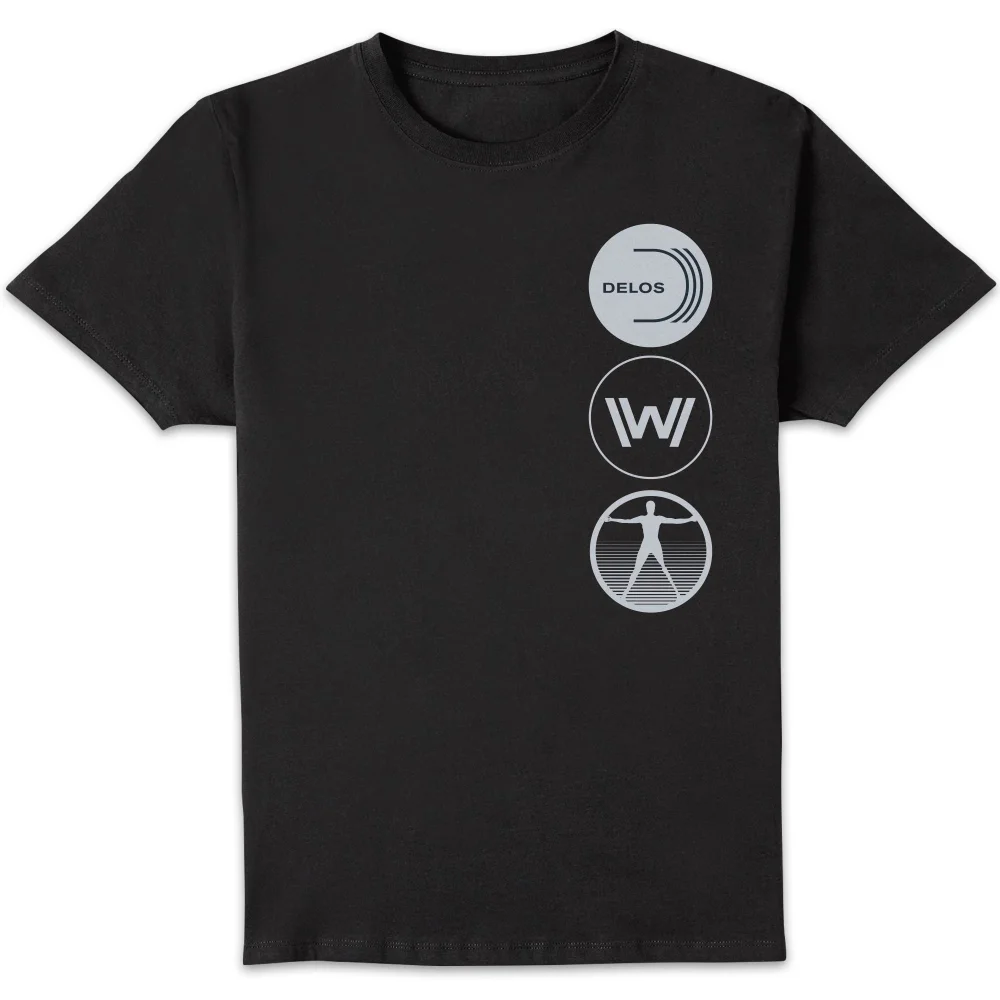 Westworld Delos Destinations Men's T-Shirt - Black - S Image 1