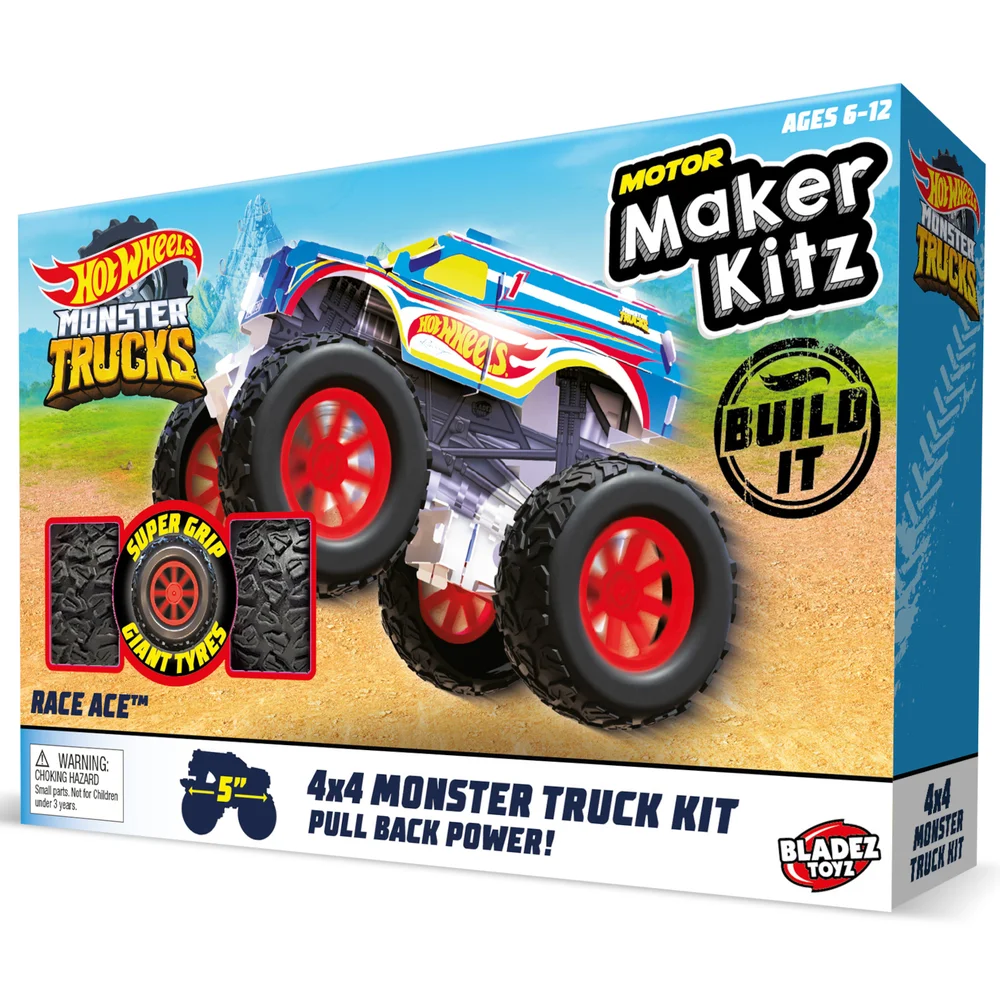 Hot Wheels Monster Truck 4WD Maker Kitz Image 1
