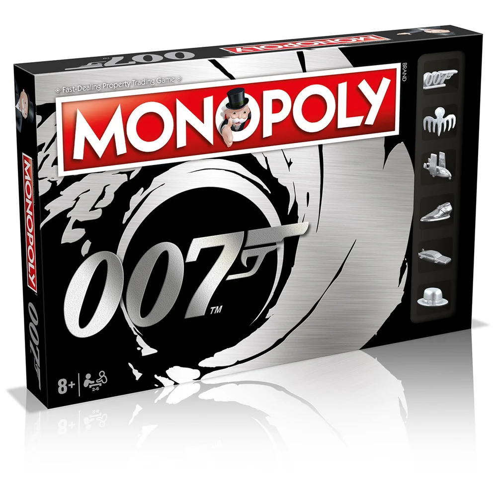 Monopoly Board Game - James Bond Edition Image 1