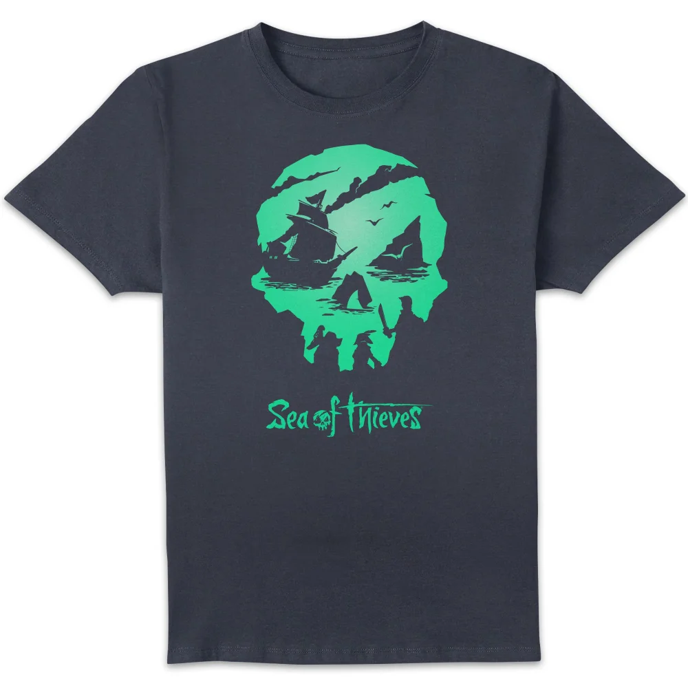 Sea Of Thieves 2nd Anniversary Logo Unisex T-Shirt - Navy - S Image 1