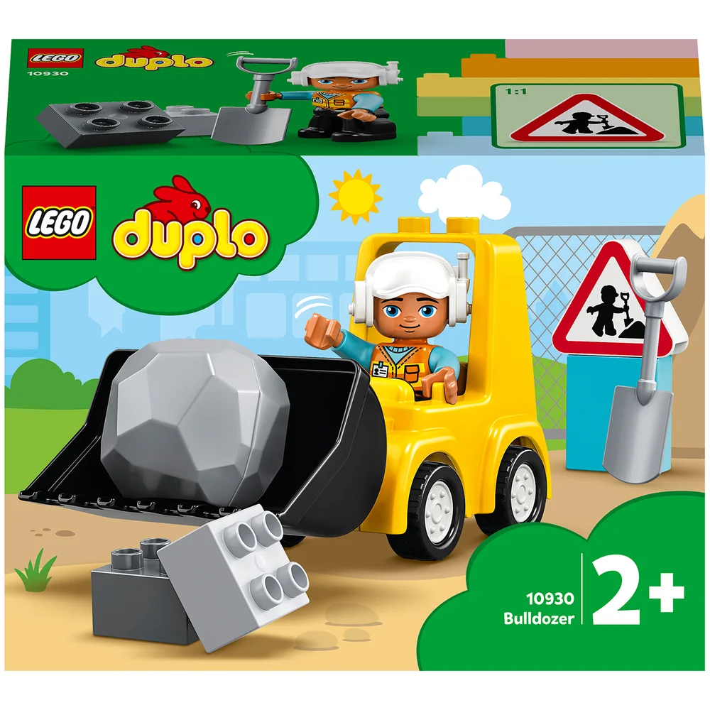 LEGO DUPLO Bulldozer Construction Vehicle Toy Set (10930) Image 1