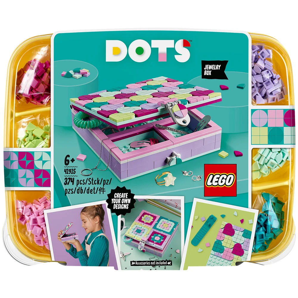 DOTS: Jewellery Box Arts & Crafts for Kids Set by LEGO (41915) Image 1