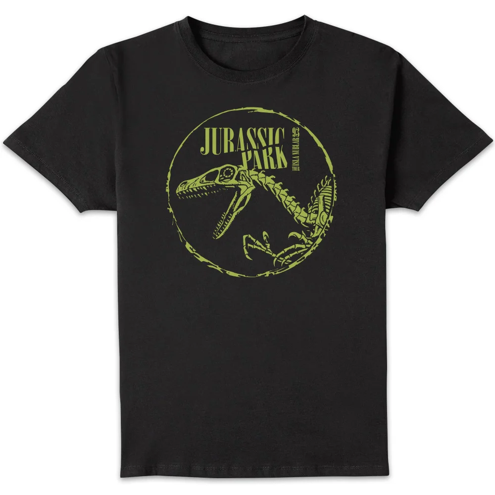 Jurassic Park Skell Unisex T-Shirt - Black - S Image 1