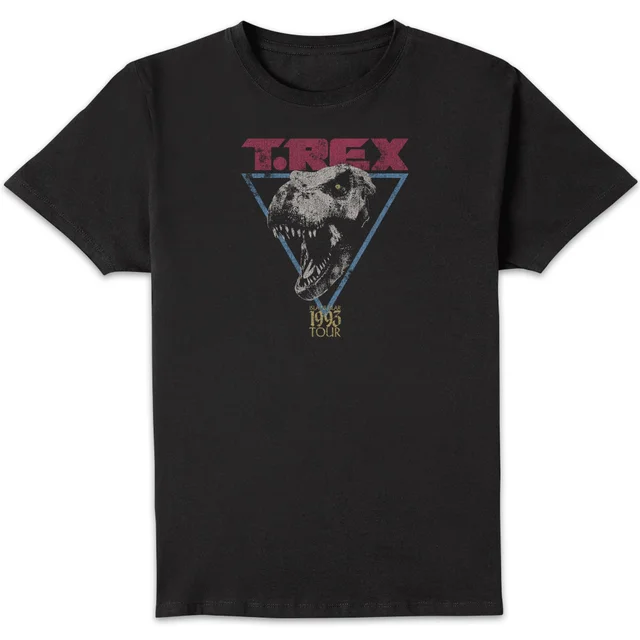 Jurassic Park TREX Men's T-Shirt - Black