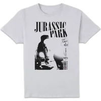 Jurassic Park Isla Nublar Punk Men's T-Shirt - White