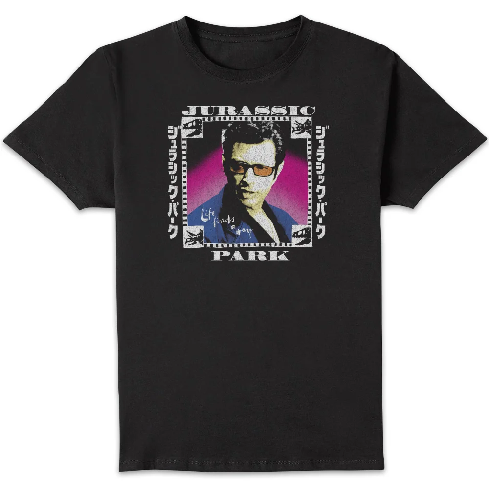 Jurassic Park Jeff Men's T-Shirt - Black - S Image 1
