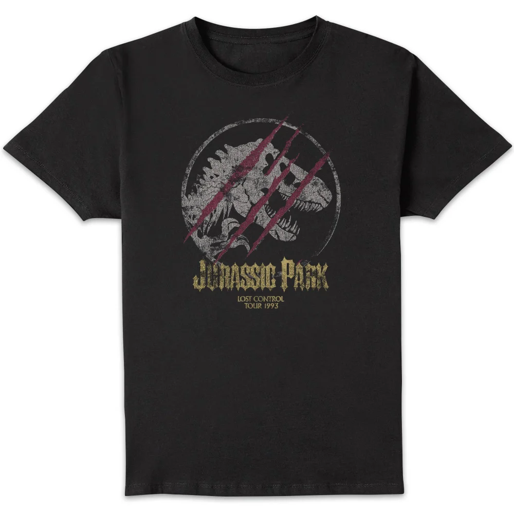 Jurassic Park Lost Control Men's T-Shirt - Black - S Image 1