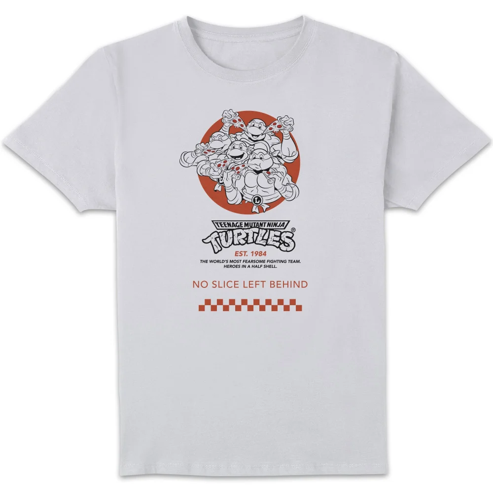 Teenage Mutant Ninja Turtles By The Slice Unisex T-Shirt - White - S Image 1