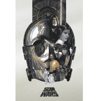 Star Wars: A New Hope 'The Fourth' Lithograph by Devin Schoeffler