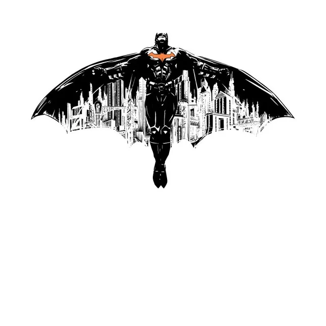 Batman Begins The City Belongs To Me Men's T-Shirt - White