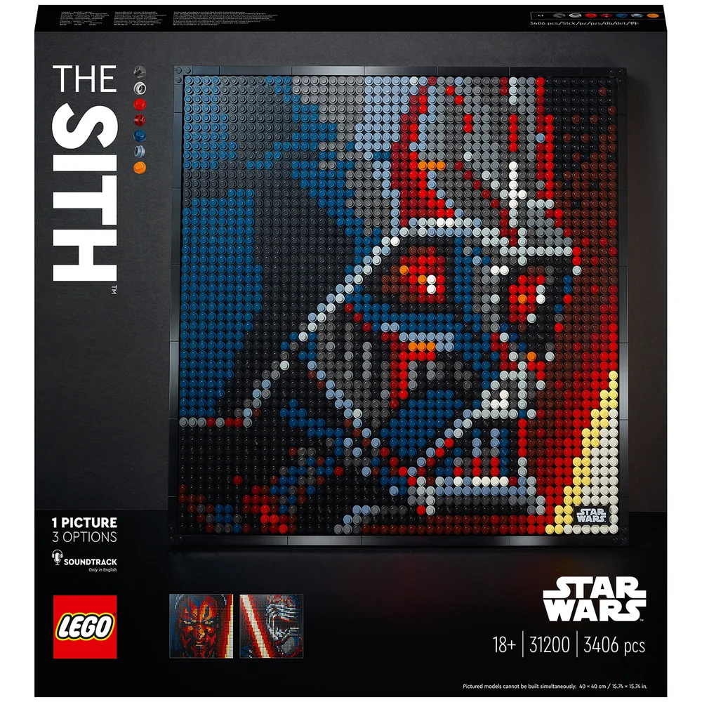 LEGO Art Star Wars: The Sith Building Set for Adults (31200) Image 1