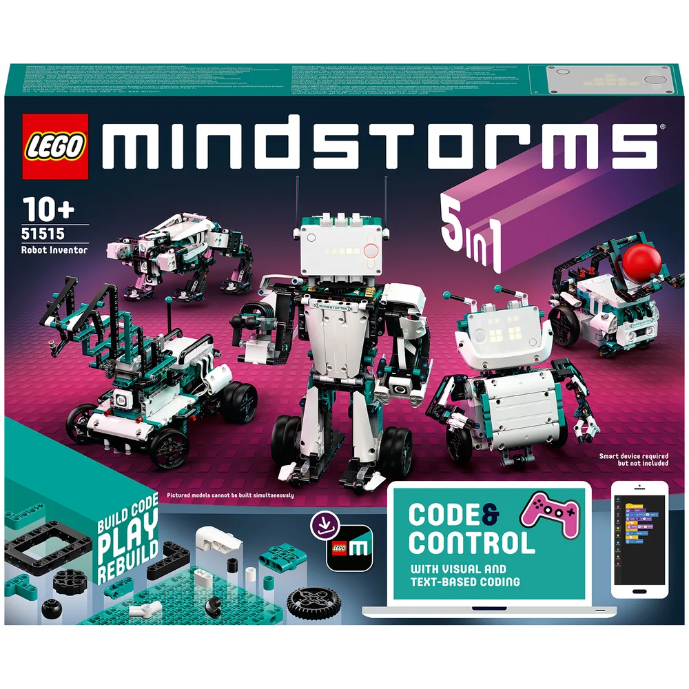 LEGO MINDSTORMS: Robot Inventor 5 in 1 Remote Control Toy (51515) Image 1