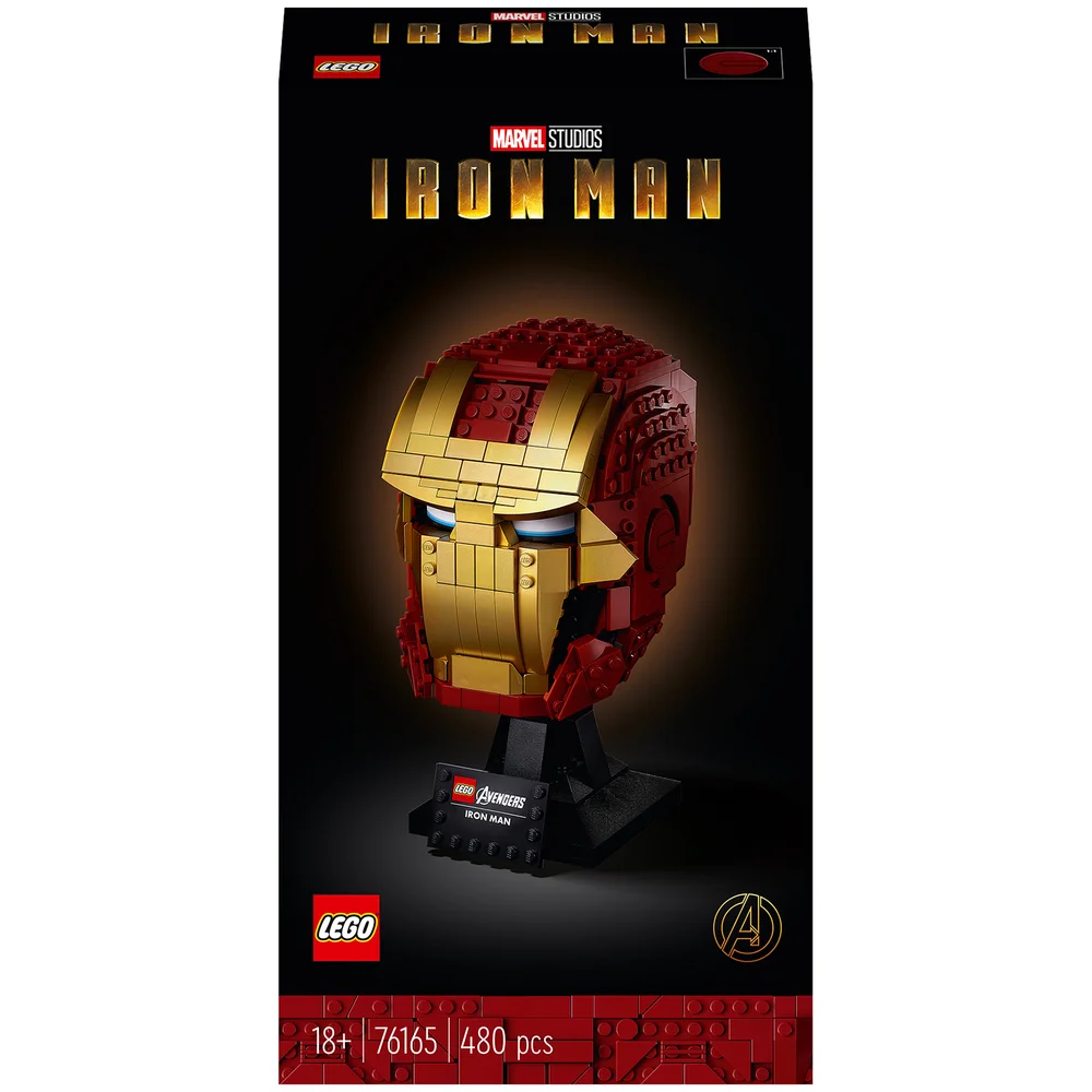 LEGO Marvel Avengers Iron Man Helmet Set for Adults (76165) Image 1