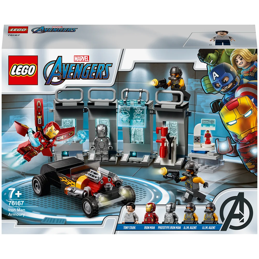 LEGO Marvel Avengers Iron Man Armory Set (76167) Image 1