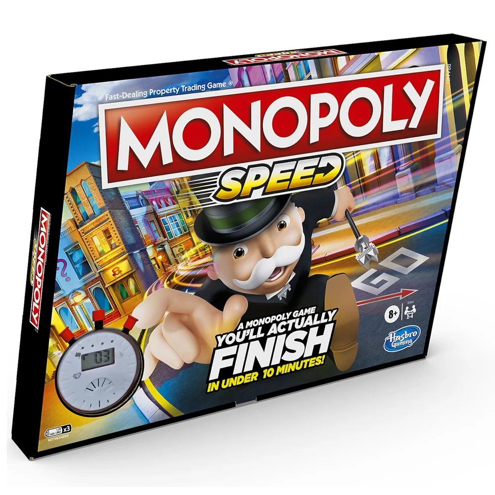 Monopoly Speed Board Game Image 1
